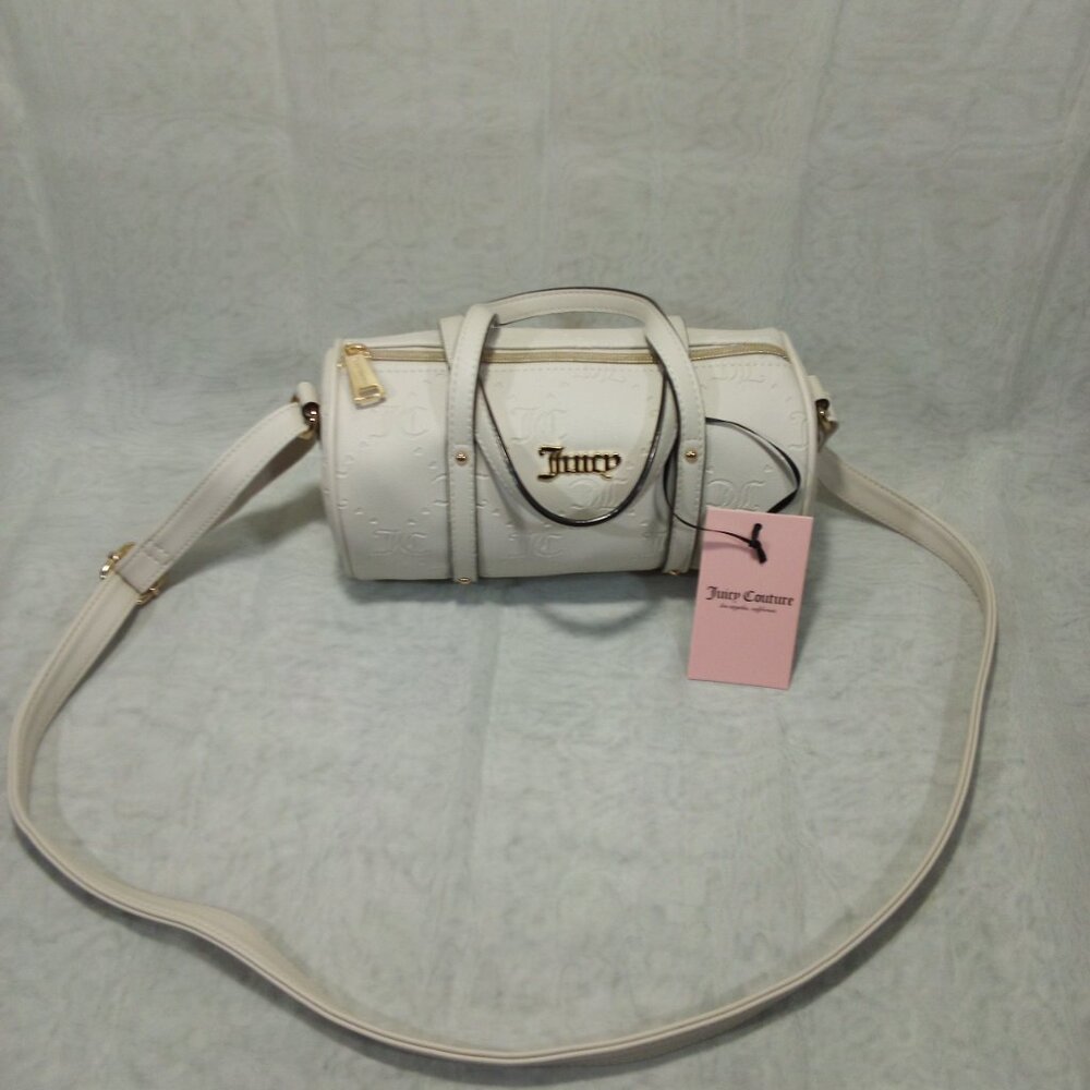Juicy Couture Angel Mini Barrel Crossbody Bag, NWT - Picture 2 of 13